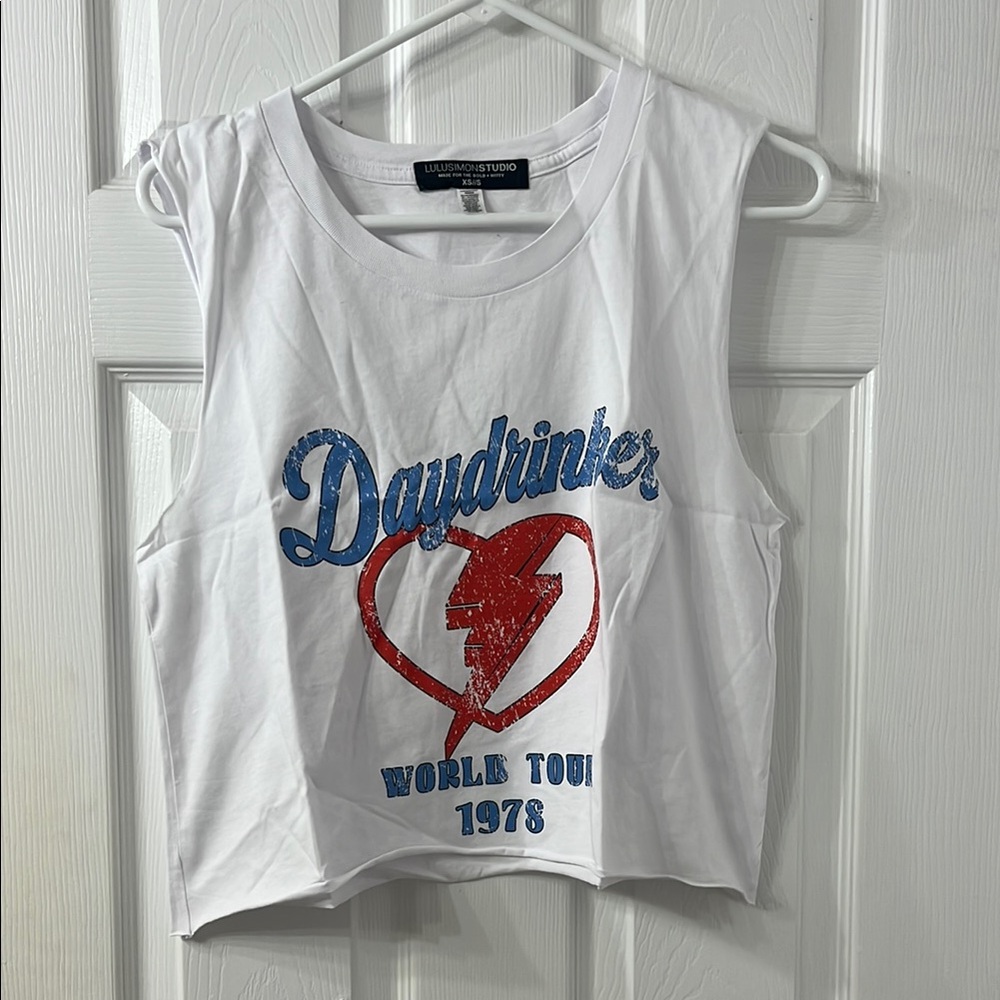 Women’s Cropped Muscle Tank